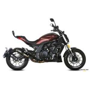 Terminale di scarico MIVV MK3 CARBONIO OMOLOGATO EURO4 ed EURO5 per BENELLI 502C 19 -- 22