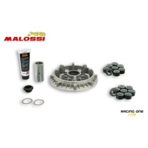 Variatore MALOSSI multivar 2000 con rulli monolitici e boccola di scorrimento in acciaio rettificato per YAMAHA T-MAX 500 01 -- 03