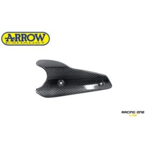 Copri catalizzatore ARROW in fibra di  carbonio per catalizzatore originale ed elimina catalizzatore ARROW per HONDA CB 1000 R 08 -- 17