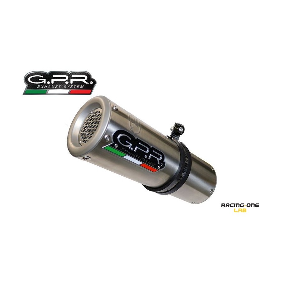 Terminale di scarico GPR M3 ACCIAIO INOX omologato catalizzato con db-killer per DUCATI SCRAMBLER 800