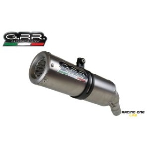 Terminale di scarico GPR M3 TITANIO omologato catalizzato con db-killer per HONDA CBR 300 R