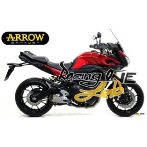 Scarico completo ARROW con collettori racing e terminale di scarico PRO-RACE NICHROM racing non omologato per YAMAHA MT-09 TRACER / GT 15 -- 20