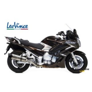Terminali di scarico LEOVINCE LV ONE EVO ACCIAIO INOX fondelli in carbonio omologati con db-killer