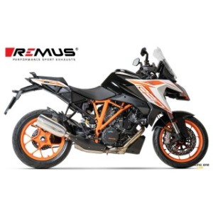 Exhaust muffler silencer REMUS NXT STAINLESS STEEL racing homologated for KTM 1290 SUPER DUKE GT 21 -- 22