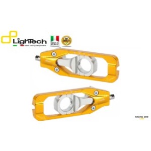 Tenditori catena LIGHTECH colore ORO per YAMAHA YZF R6 08 -- 16