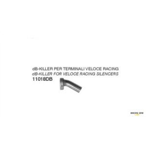 Db-killer racing ARROW da 38mm specifico per scarico completo ARROW VELOCE RACING NON OMOLOGATO per TRIUMPH TIGER 900 2024