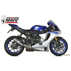 Exhaust mufflers silencer MIVV MK3 STAINLESS STEEL homologated EURO4 EURO5 for YAMAHA YZF R1 / R1M 15 -- 21